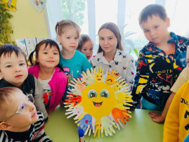 Психологическая акция «Дружное солнышко» Психологическая акция «Дружное солнышко».